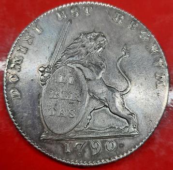 Zilveren Leeuw 1790 - Zeldzaam. beschikbaar voor biedingen