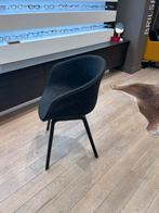 Design stoel HAY gestoffeerd met donker eik onderstel, Huis en Inrichting, Stoelen, Ophalen, Zo goed als nieuw, Grijs