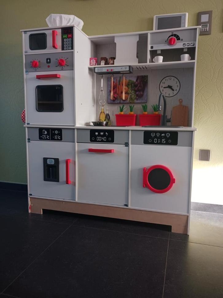 Luxe Speelgoedkeuken, Kinderen en Baby's, Speelgoed | Speelkeukens, Hout, Ophalen
