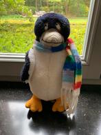Pinguïn met sjaal, Enfants & Bébés, Jouets | Peluches, Comme neuf, Enlèvement ou Envoi