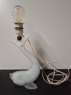 vintage glazen Murano tafellamp, Ophalen of Verzenden, Gebruikt, Glas, Minder dan 50 cm