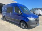 Mercedes Sprinter 315cdi L2H 3,5T sleepgewicht!, Auto's, Bestelwagens en Lichte vracht, 4 cilinders, Blauw, Mercedes-Benz, Bedrijf