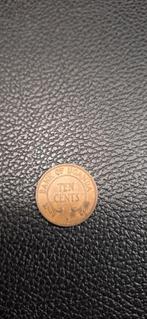 1##    oeganda 10 cents 1966, Postzegels en Munten, Munten | Afrika, Ophalen of Verzenden