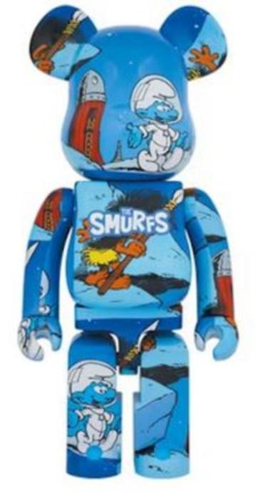 BEARBRICK 100% DE AEROSMURF  beschikbaar voor biedingen
