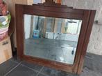 oude spiegel met houten frame., Enlèvement ou Envoi