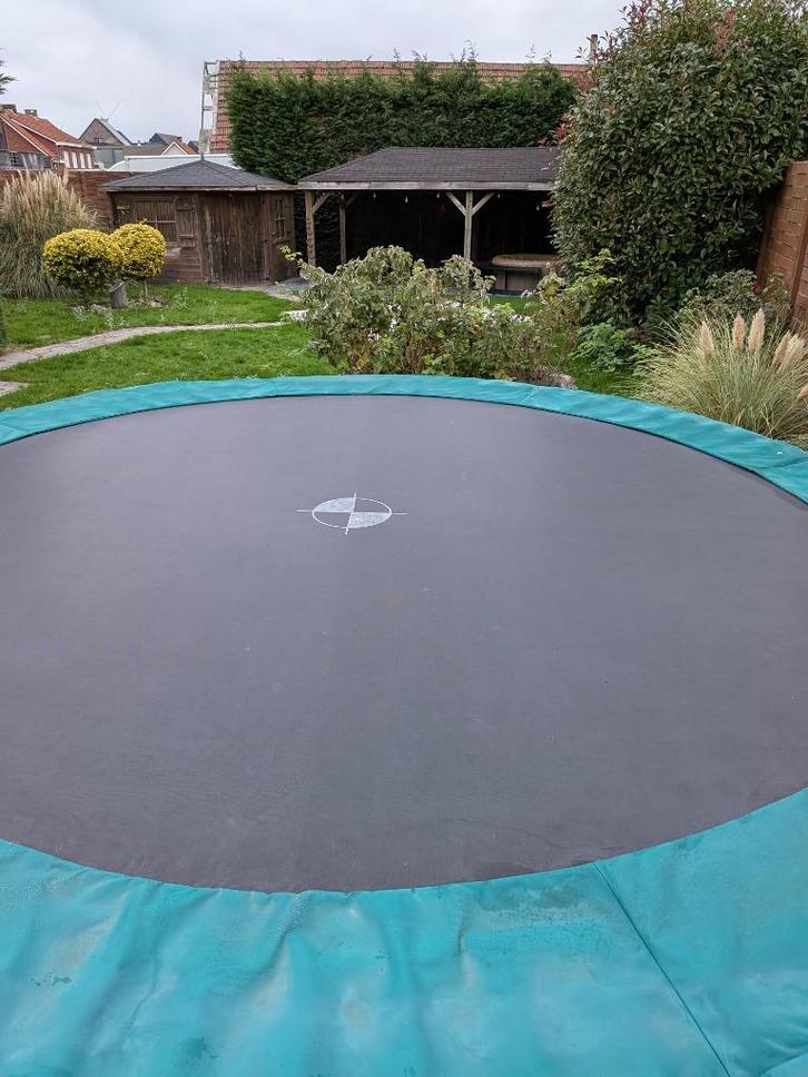Gebruikte trampoline Berg 380 - gratis, Kinderen en Baby's, Speelgoed | Buiten | Trampolines, Gebruikt, Ophalen