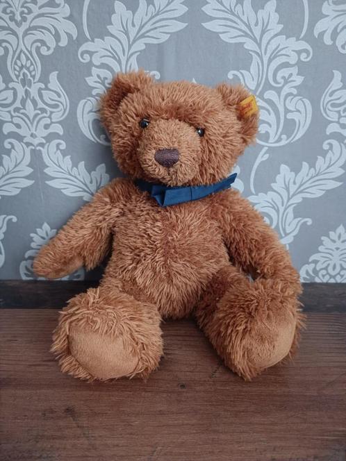 Steiff Teddy Beer/ Edgar (33 Cm) 022487, Antiek en Kunst, Antiek | Speelgoed, Ophalen of Verzenden