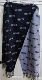 NIEUWE zachte sjaal "meow" van Divided, H&M, Kleding | Dames, Jassen | Winter, Divided, Ophalen of Verzenden, Nieuw, Zwart