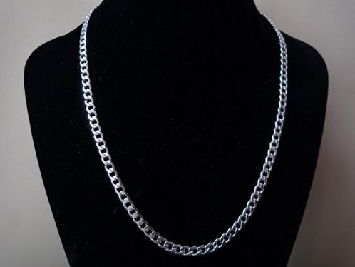 Herenketting van 925 sterling zilver, Handtassen en Accessoires, Kettingen, Nieuw, Zilver, Zilver, Verzenden