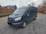 Ford Transit 2.0 TDCi – L3H2 – 2018 – BTW, Auto's, 4 deurs, Stof, 1995 cc, Blauw
