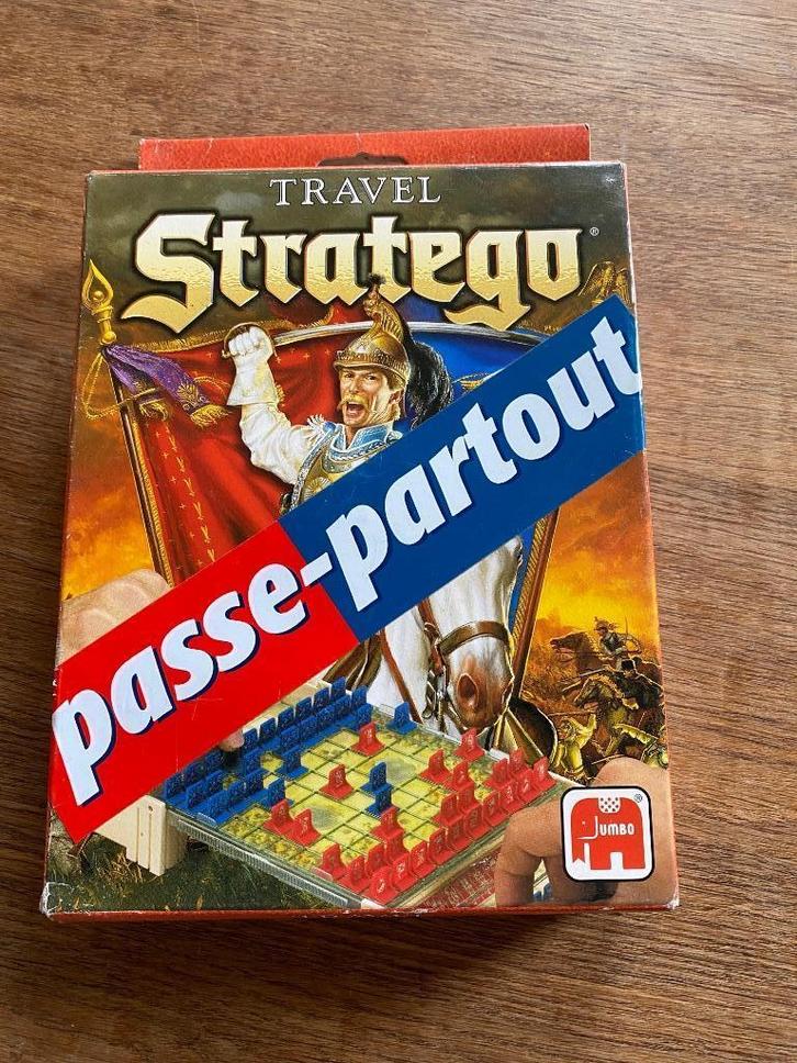 Stratego Travel, van Jumbo Travel ZG algem staat, Hobby en Vrije tijd, Gezelschapsspellen | Bordspellen, Gebruikt, Een of twee spelers