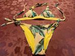 (39) -bikini femme t.40 jaune bleu - MOO -, Kleding | Dames, Badmode en Zwemkleding, Geel, Zo goed als nieuw, Bikini, MOO