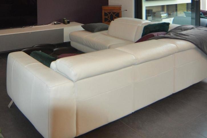 Lederen hoekbank Natuzzi Edition Pensierio B795, Huis en Inrichting, Zetels | Zetels en Chaises Longues, Zo goed als nieuw, Ophalen