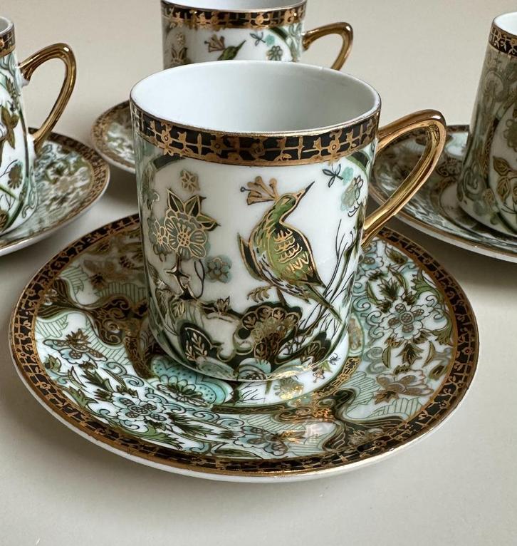 theeservies Saji Japan Fine China - uitstekende staat, Antiek en Kunst, Antiek | Servies los, Ophalen