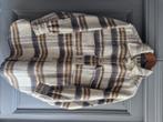 H&M geruit overhemdjack, H&M, Beige, Ophalen of Verzenden, Zo goed als nieuw