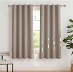 de rideaux couleur sable, occultant, 175x140 anneaux, marron, Enlèvement ou Envoi, Neuf