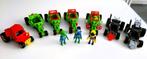 Playmobil Groene Rode en Grijze stuntracers 4183 en 4182, Kinderen en Baby's, Speelgoed | Playmobil, Complete set, Gebruikt, Ophalen of Verzenden