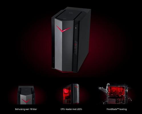 Acer Nitro Gaming Desktop, Informatique & Logiciels, Ordinateurs de bureau, Comme neuf, 3 à 4 Ghz, SSD, 64 GB ou plus, Gaming