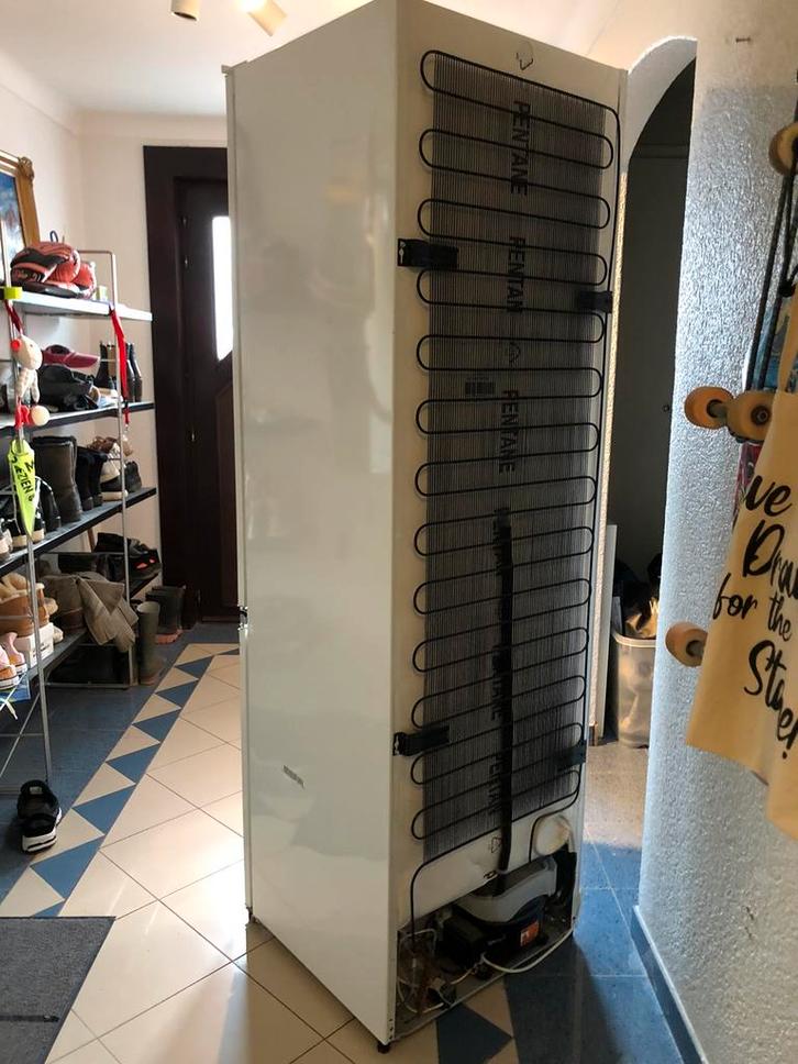 Inbouw koelkast met diepvries IKEA - wit, Elektronische apparatuur, Koelkasten en IJskasten, Gebruikt, Met aparte vriezer, 150 tot 200 liter