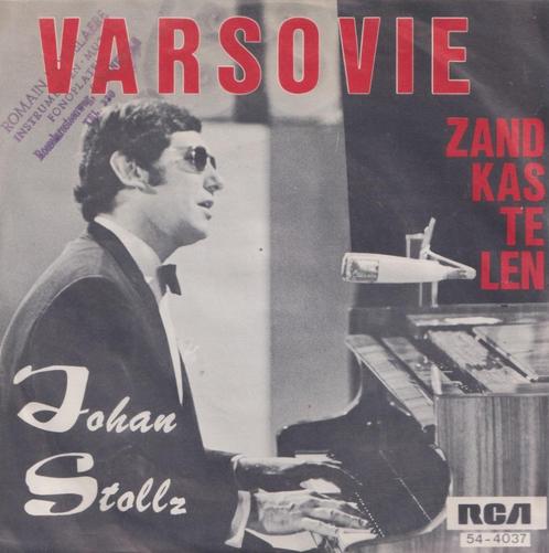 Johan Stollz – Varsovie / Zandkastelen - Single, Cd's en Dvd's, Vinyl Singles, Gebruikt, Single, Nederlandstalig, 7 inch, Ophalen of Verzenden