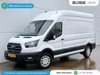 Ford E-Transit 68kWh 184PK L3H3 317km WLTP 97.5% (SOH) BEV S, Auto's, Automaat, Gebruikt, Wit, 184 pk