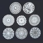 8 stuks tafelkleed 17cm SNELLE GRATIS LEVERING