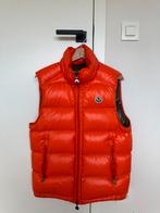 Originele Moncler bodywarmer “Bormes” maat 1 (S), Kleding | Heren, Ophalen, Moncler, Oranje, Zo goed als nieuw