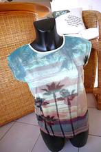 leuk top tropisch T-shirt, Maat 38/40 (M), Overige kleuren, Nieuw, Korte mouw