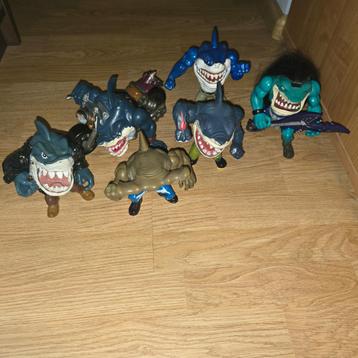 Street Sharks figuren beschikbaar voor biedingen