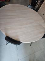 Salon tafel, zonder stoelen, Ophalen, Zo goed als nieuw, Vijf personen of meer, Rond