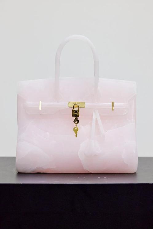Roze Onyx Hermes Birkin by Phantom Art, Antiek en Kunst, Kunst | Overige Kunst, Ophalen of Verzenden