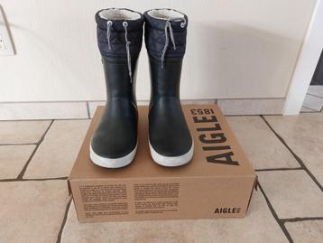 Aigle Giboulee regenlaarzen met wol (maat 36) beschikbaar voor biedingen