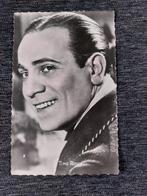 oude fotokaart zanger Tino Rossi, Verzamelen, Muziek, Artiesten en Beroemdheden, Verzenden