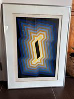 Op art Litho van Yvaral, Ophalen
