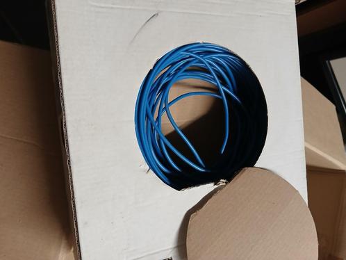 VOB kabel van 2,5 mm2 blauwe nuldraad (neuter), Doe-het-zelf en Bouw, Elektriciteit en Kabels, Nieuw, Kabel of Snoer, Ophalen