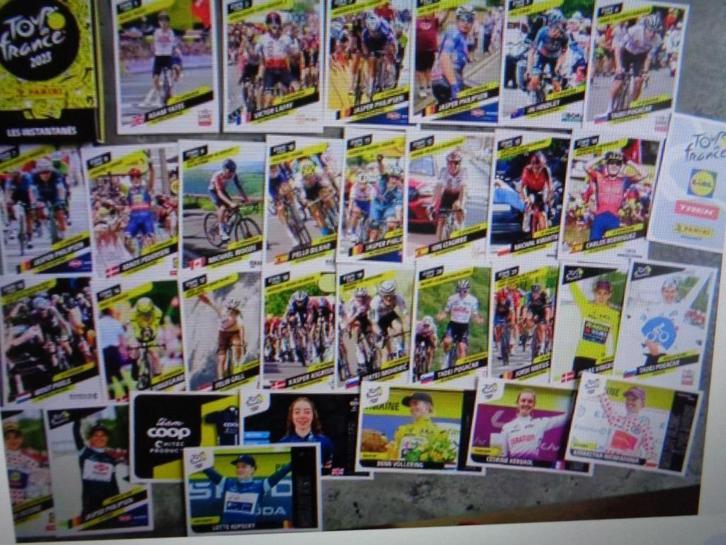 PANINI TOUR DE FRANCE 2023 31 stickers UPDATE, Hobby en Vrije tijd, Stickers en Plaatjes, Nieuw, Verzenden