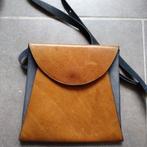 lederen schoudertas merk Marais de Lannoy, Handtassen en Accessoires, Tassen | Damestassen, Ophalen, Gebruikt