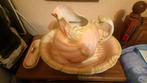 Accessories de lavabo+2vases opaline art deco, Ophalen of Verzenden