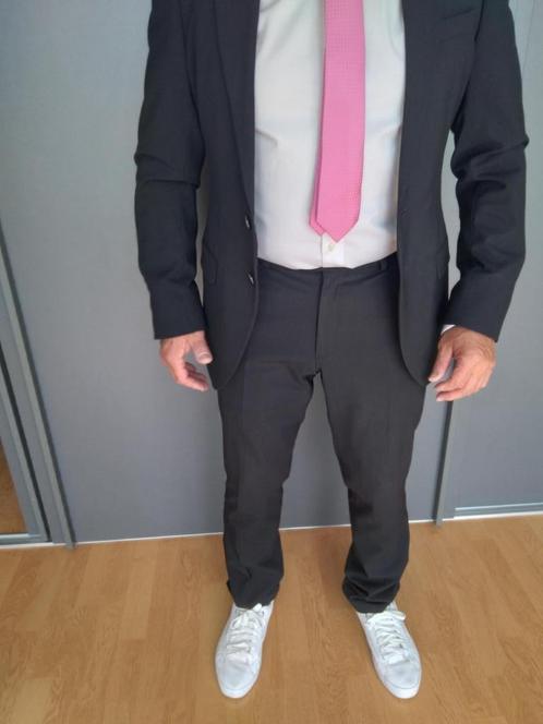 Nieuw zwart Kostuum merk Greiff, Kleding | Heren, Kostuums en vesten, Nieuw, Maat 46 (S) of kleiner, Zwart, Ophalen