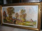 Henry Brent (19e eeuw)-Engelse school-Grote mooie schilderij, Ophalen