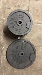 Gewichten, Sport en Fitness, Fitnessmaterialen, Ophalen, Zo goed als nieuw