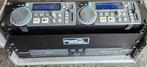 Omnitronic Double DJ CD player XMP-2800MT, Enlèvement ou Envoi, Comme neuf, Audio