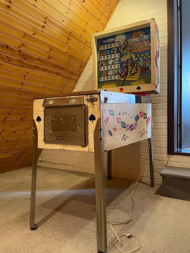 Vintage flipperkast – Lady Luck, Verzamelen, Automaten | Flipperkasten, Gebruikt, Mechanisch, Flipperkast, Overige merken, Ophalen