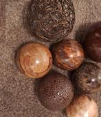 7 decoratie bollen., Huis en Inrichting, Woonaccessoires | Kransen, Ophalen