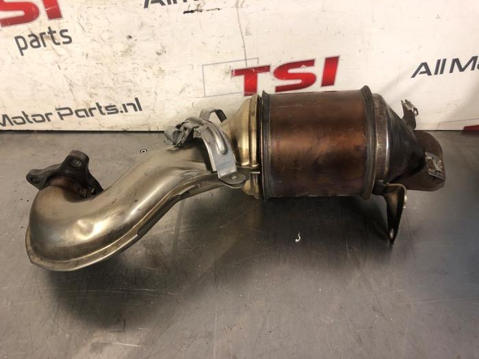 Katalysator van een Volkswagen Passat, Auto-onderdelen, Uitlaatsystemen, Volkswagen, Gebruikt, 3 maanden garantie, Ophalen of Verzenden