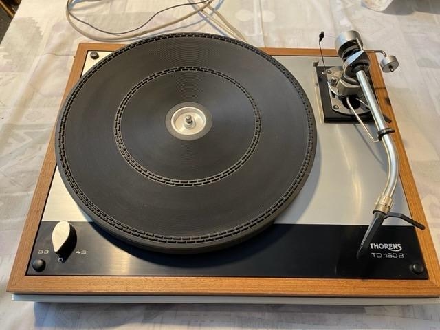 Thorens TD 160 B, Audio, Tv en Foto, Platenspelers, Gebruikt, Platenspeler, Thorens, Ophalen