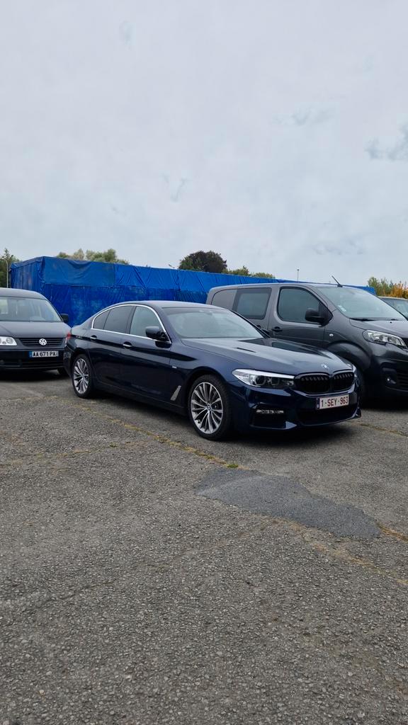 Bmw 540i 129 000km, Auto's, BMW, Particulier, Head-up Display, Stuurwielverwarming, Elektrisch, Leder