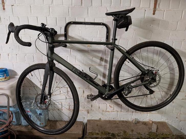 Gravel bike - Triban GRVL120, Fietsen en Brommers, Fietsen | Heren | Sportfietsen en Toerfietsen, Gebruikt, Overige merken, 10 tot 15 versnellingen