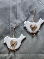 Hangdecoratie vogeltjes - 2 stuks, Ophalen of Verzenden, Zo goed als nieuw