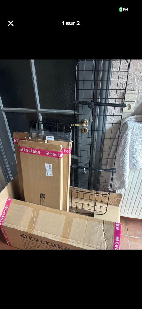 Barrieres pour chien / voiture, Dieren en Toebehoren, Ophalen of Verzenden, Nieuw